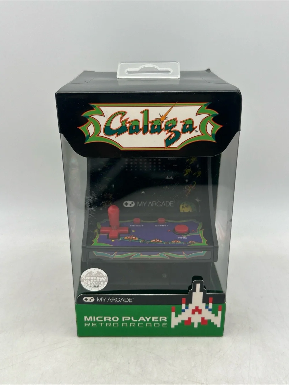 New Galaga Mini Arcade Machine Retro Micro Player Video Game Shooting Game